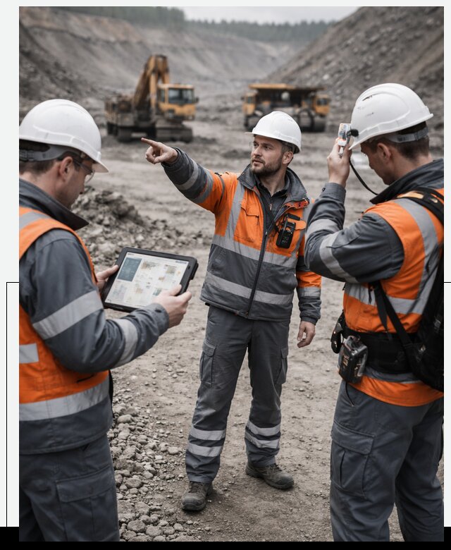 Система контроля персонала для горнодобывающей отрасли в Котельниках