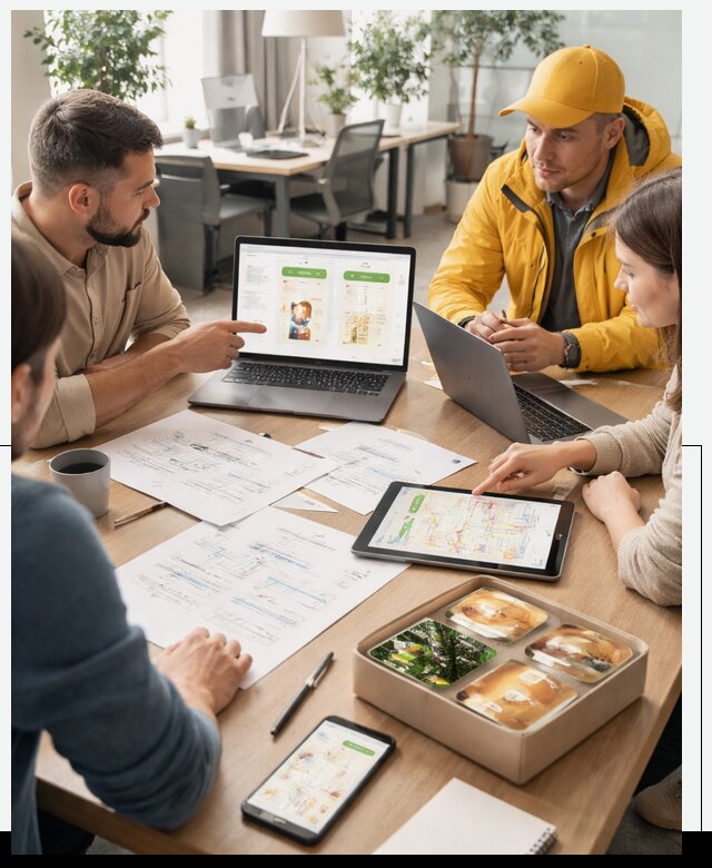 Разработка агрегатора доставки еды в Котельниках от 15927 р., АвикейКтн