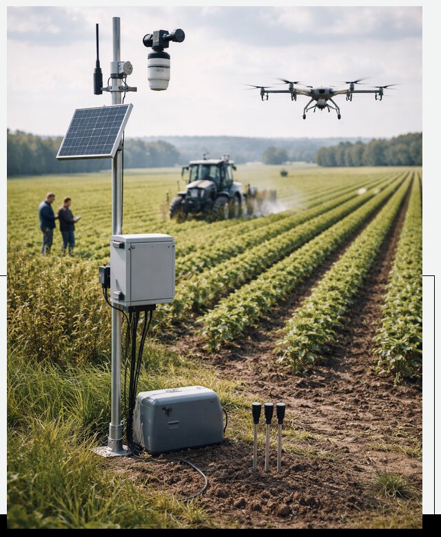 Разработка IoT мониторинга полей в Котельниках от 9025 р. | АвикейКтн